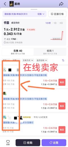 【目前微信小程序不支持交易集市功能，如要使用请前往千岛APP