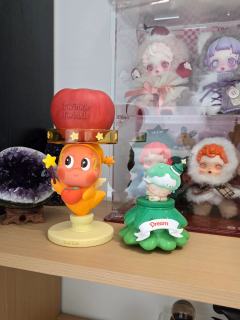 🍎苹果做的好好看啊！！造型逼真味道也很苹果香！星星人烛台做