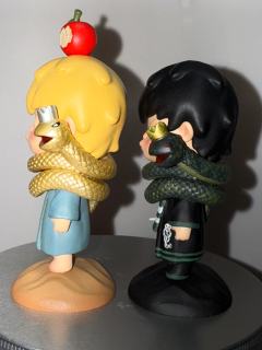 小野蛇爆改斯莱特林！
蛇院当然要有蛇啦～
灵感来源于哈利波特