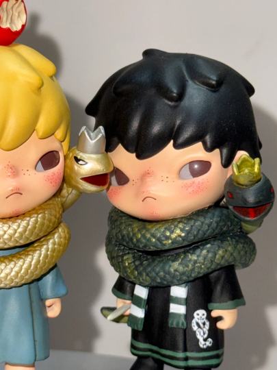 小野蛇爆改斯莱特林！蛇院当然要有蛇啦～灵感来源于哈利波特的汤姆利尔德有一说一老伏年轻时候真的很貌美！