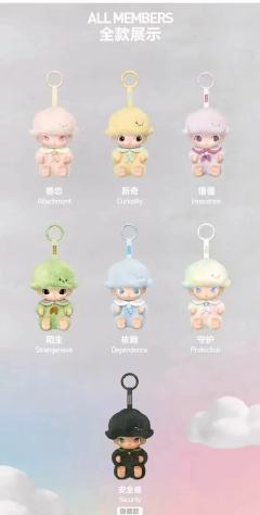 DIMOO新品是长这样吗？棉花糖的感觉，哪个好看？隐藏好黑，