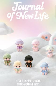 DIMOO新生日记系列-搪胶毛绒挂件发售信息:

线上发售时