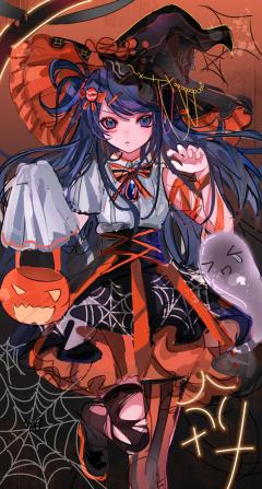 昨天两个小时极限摸的万圣节小猫