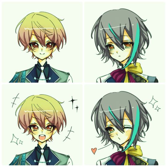 类司向注意！终于画完…很少画rui所以可能有一点…