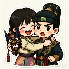 流芳二刷
​剧组：
六爻：陈明遇
星野：方亨
​嬛嬛：阎应元