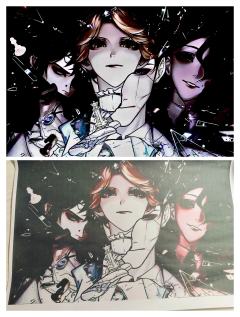 被打印机无语了。