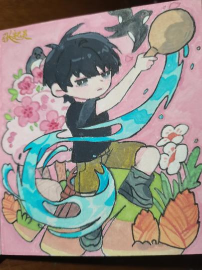 粉粉的小哥…看起来好娇啊~