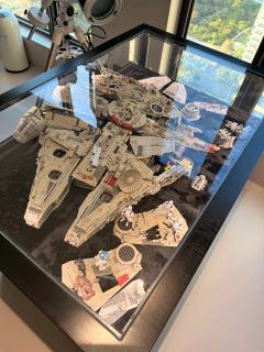 别人的衣柜里都是衣服包包首饰，我的都是手办😓