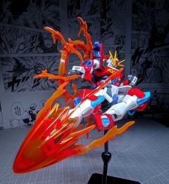 “次元霸王流！流派·东方不败！”
神木燃炎 神高达#模型 #