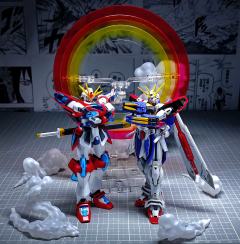 “次元霸王流！流派·东方不败！”
神木燃炎 神高达#模型 #