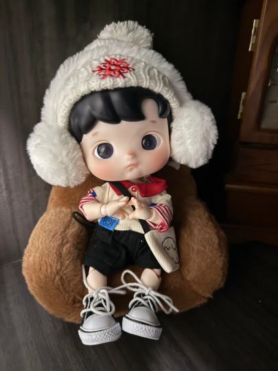 太可爱了迷昏了，刚好娃和衣服一起到了，好快乐