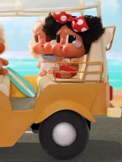 哭娃新品啊！一眼就相中小黑妹了！
假日系列！感觉这次新品很好