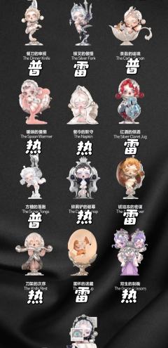 SKULLPANDA的盛宴开场｜餐桌系列🍽️
感觉每个都像