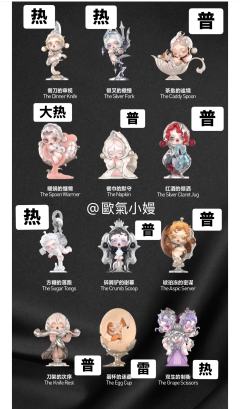 我只能说…SP这系列在我眼中好高级！
我想要一对刀叉、方糖、