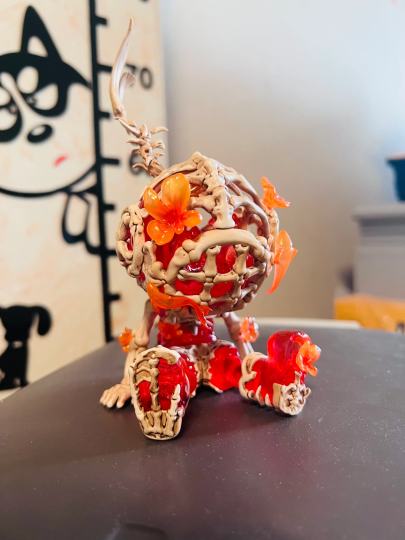 光与热一同沉入海底庞然大物成了无边海域的一部分鲸落万物生骨骸不再是终点而是花开的起点