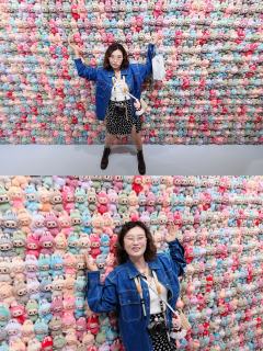 特地从云南跑到上海去看拉布布10周年展，但是进去总共20分钟