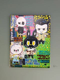 特地从云南跑到上海去看拉布布10周年展，但是进去总共20分钟
