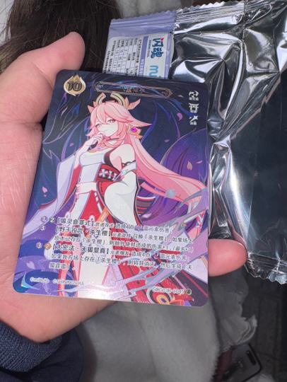 按照网上说的摸卡，真的摸出四级了， 但是不是我推，啊啊啊啊！！