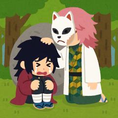 日本小人版鬼灭可爱表情包