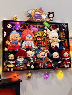 谁能想到😏这幅盲盒画的名字叫👻来了
也太🎃万圣节了吧～