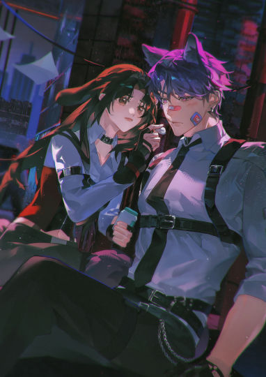 来吃一口狼兔设定！