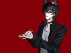 准备做狼兔手影meme