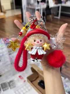 小甜豆属于你的节日做成包挂也忒好看了～而且是免打孔的，太棒噜