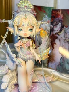 整体珠光，不同光线展示不同色彩，好精致好好看！