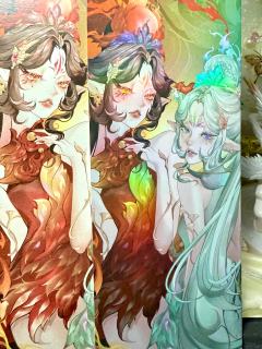 整体珠光，不同光线展示不同色彩，好精致好好看！