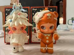 打开真的惊艳到我了，珠光的质感太高级了，姜饼小熊也特别好看，