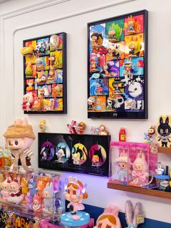 已经提前开始布置我的圣诞🎄盲盒小家啦～
labubu含量极