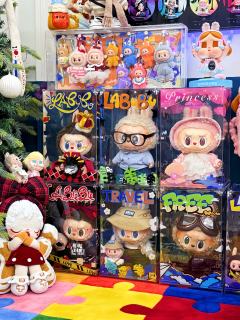 已经提前开始布置我的圣诞🎄盲盒小家啦～
labubu含量极