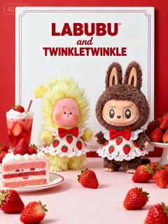 草莓萌物合拍🍓星星人和LABUBU甜度超标
元气满满的🍓