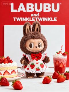 草莓萌物合拍🍓星星人和LABUBU甜度超标
元气满满的🍓