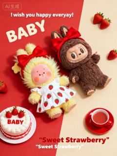 草莓萌物合拍🍓星星人和LABUBU甜度超标
元气满满的🍓