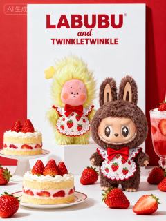 草莓萌物合拍🍓星星人和LABUBU甜度超标
元气满满的🍓