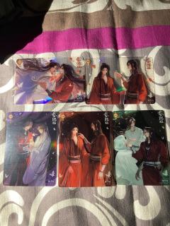 最新集卡社天官赐福卡牌出啦！
今天去森罗万象端了两盒，这次一