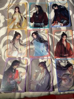 最新集卡社天官赐福卡牌出啦！
今天去森罗万象端了两盒，这次一