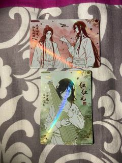 最新集卡社天官赐福卡牌出啦！
今天去森罗万象端了两盒，这次一