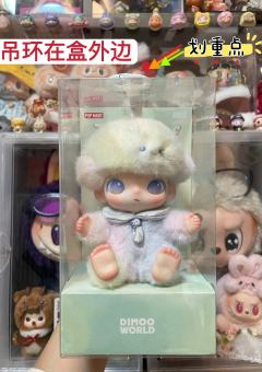 首先，pvc盒子买10*8*18cm的。尺寸适用于dimoo