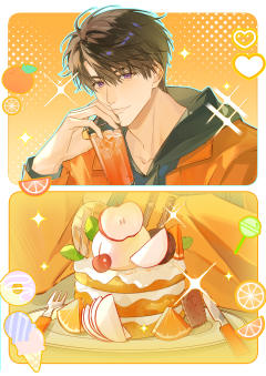 🍧甜品and约会！【苹果甜橙厚松饼】
🍊多巴胺加载100