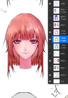 真神奇吧，其实是三个颜色都好看我全保留加着玩，p3是原版底色