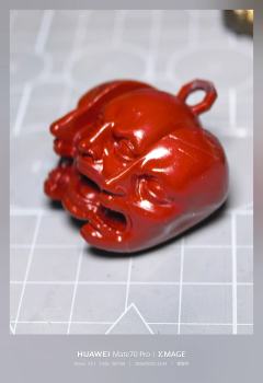 用上光固化打印后效果好太多了，就是耗材有点贵😂

