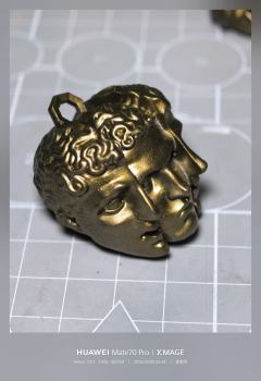 用上光固化打印后效果好太多了，就是耗材有点贵😂
