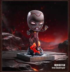 POPMART泡泡玛特的这个品  漫威钢铁侠编年史系列手办热