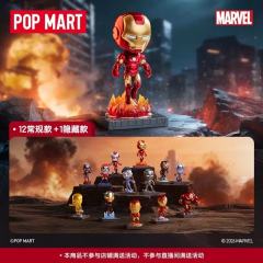 POPMART泡泡玛特的这个品  漫威钢铁侠编年史系列手办热