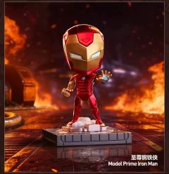 POPMART泡泡玛特的这个品  漫威钢铁侠编年史系列手办热