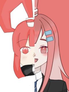 艾比小姐是世界的宝藏！
当初入圈画的第一个头像(？)🥺