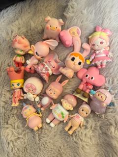 看的出来很喜欢粉色了
不整理不知道竟然这么多粉色小可爱
很多