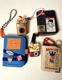 🔵 新入了molly沿途的风景纪念册mini包,小野护照包